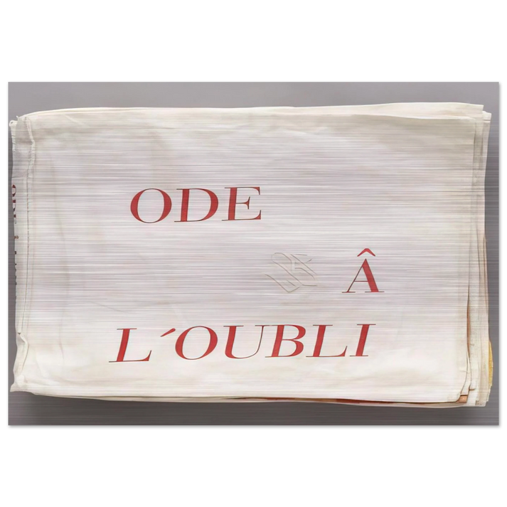 ODE TO THE FORGOTTEN 2004 - Louise Bourgeois Brushed Aluminum Print - 70x100 cm / 28x40 inches | Louise Bourgeois Aluminum Print | Louise Bourgeois Prints