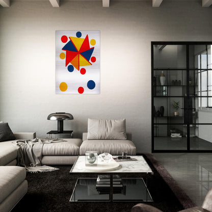 UNTITLED 1970 - Alexander Calder Brushed Aluminum Print - 70x100 cm / 28x40 inches | Alexander Calder Aluminum Print | Alexander Calder Prints
