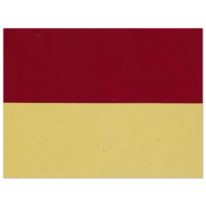Ellsworth Kelly - Red and Yellow  75x100 cm / 30x40inches Fine Art Poster