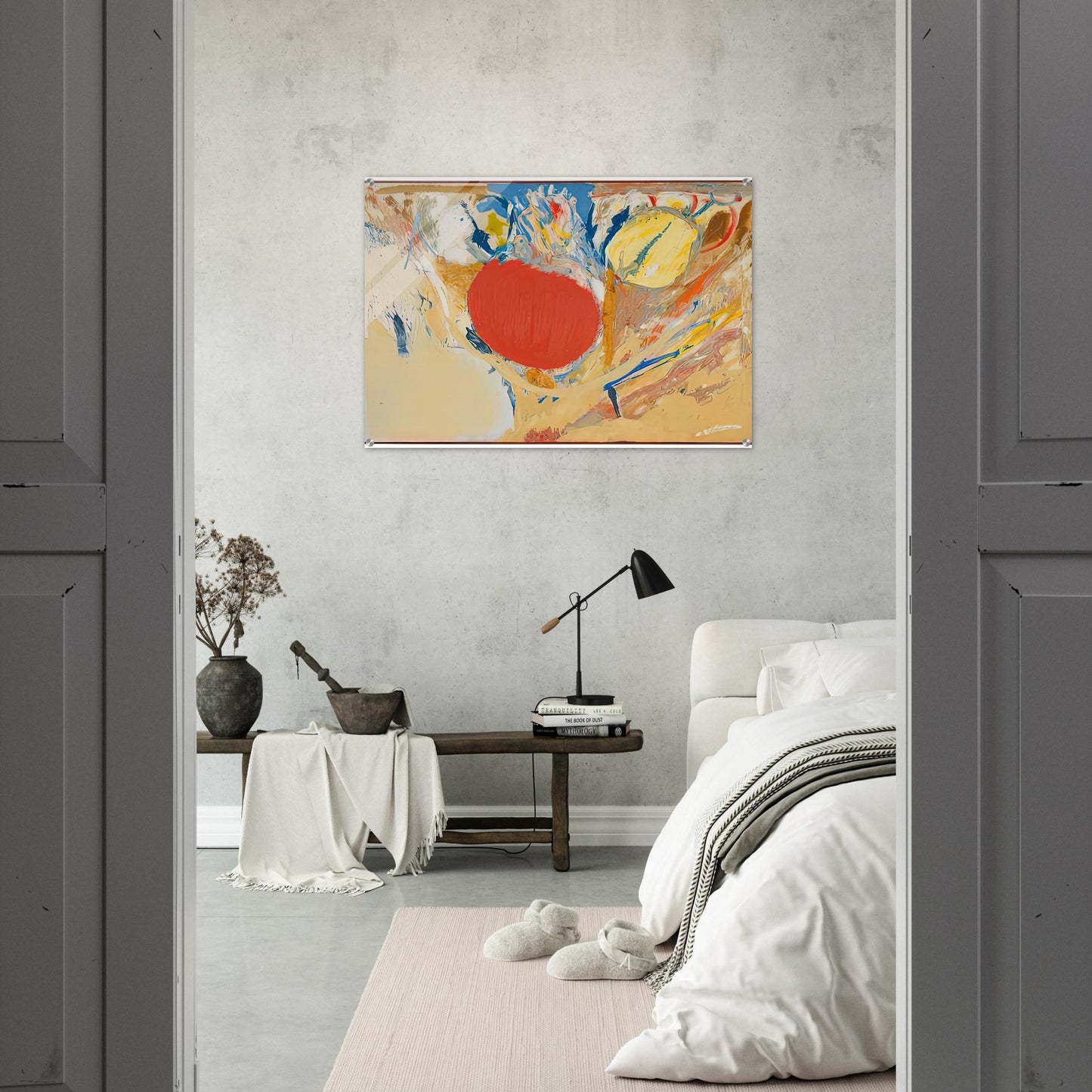 Break Through, 1956- - Helen Frankenthaler Acrylic Print - 70x100 cm / 28x40″ inches