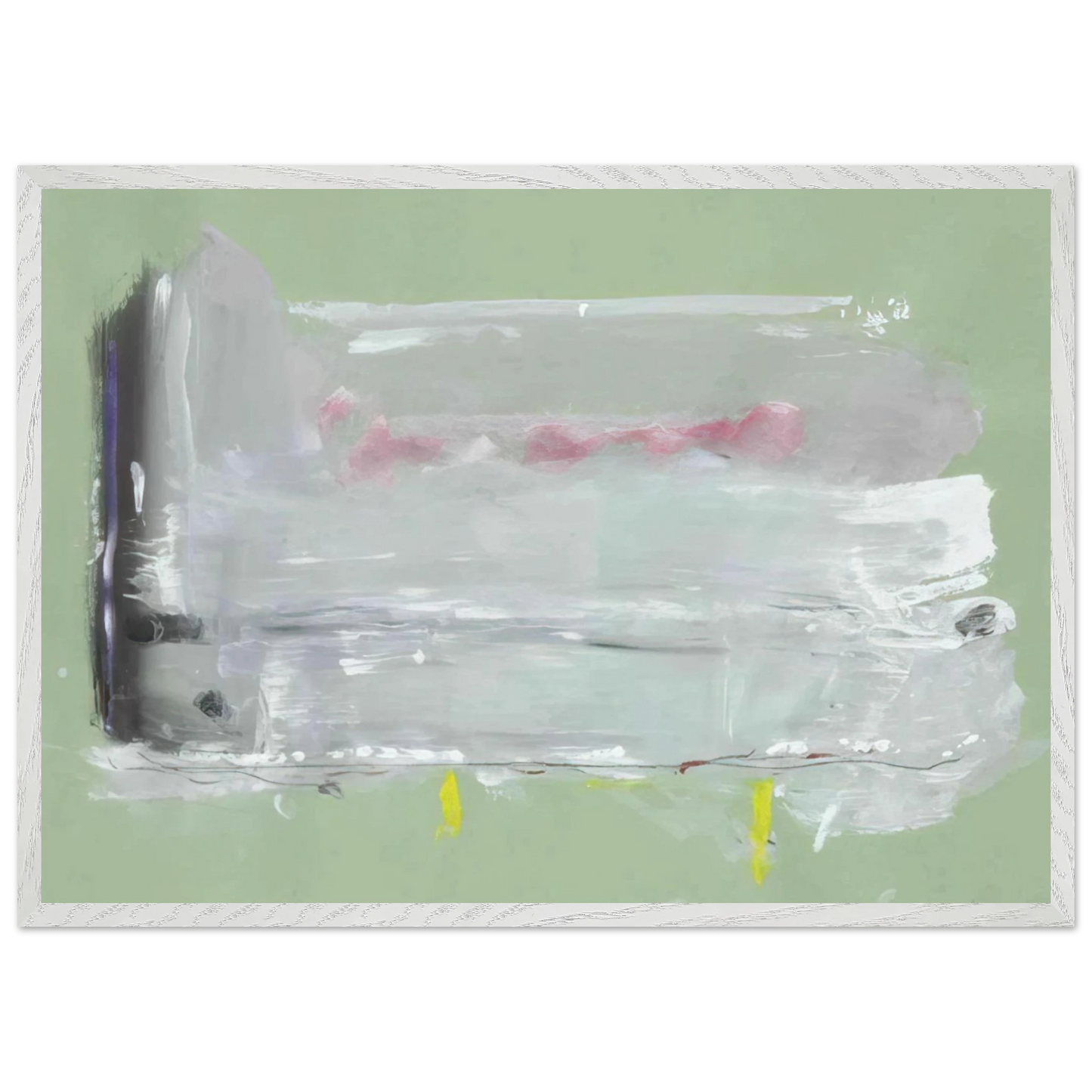 Helen Frankenthaler - Untitled - 1984 Wall art - A3 (29.7 x 42  cm) - Fine Art Poster-canvas - -