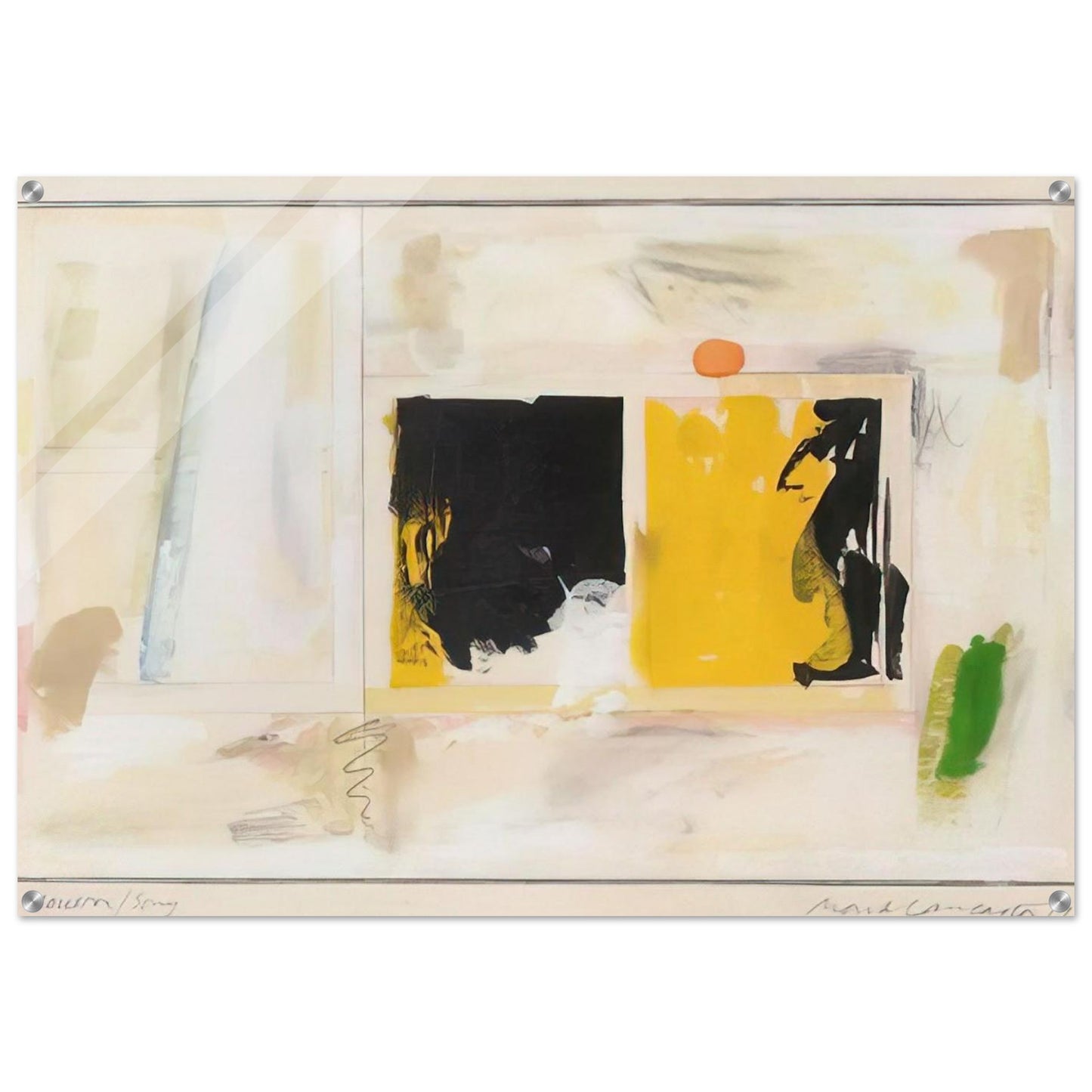 HoustonSony - Abstract Expressionism - Mark Lancaster Acrylic Print - 70x100 cm / 28x40″ inches