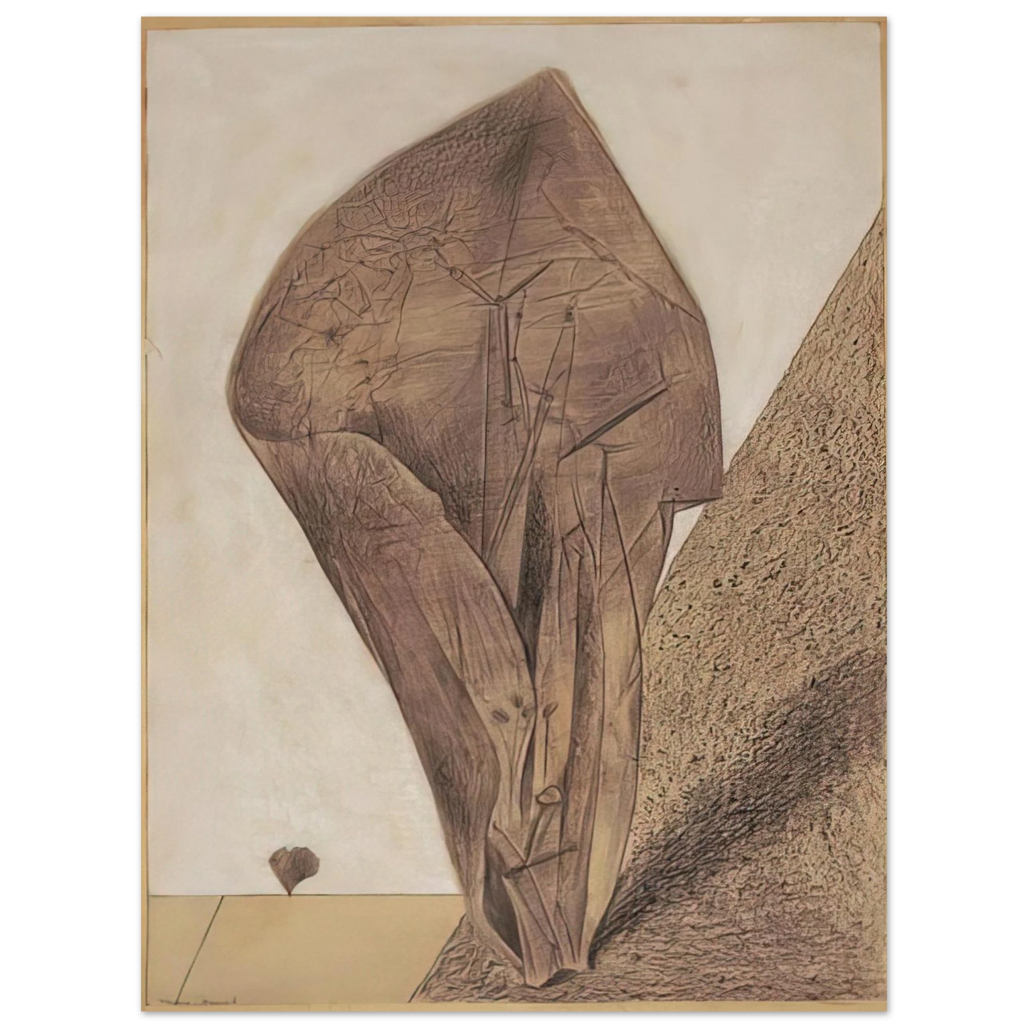 Max Ernst - She keeps her secret  75x100 cm / 30x40inches Fine Art Poster
