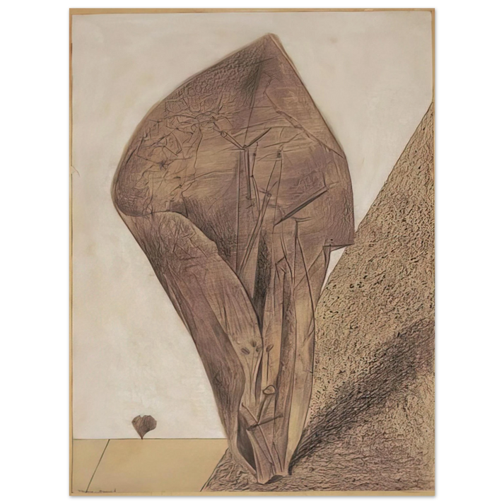 Max Ernst - She keeps her secret  75x100 cm / 30x40inches Fine Art Poster