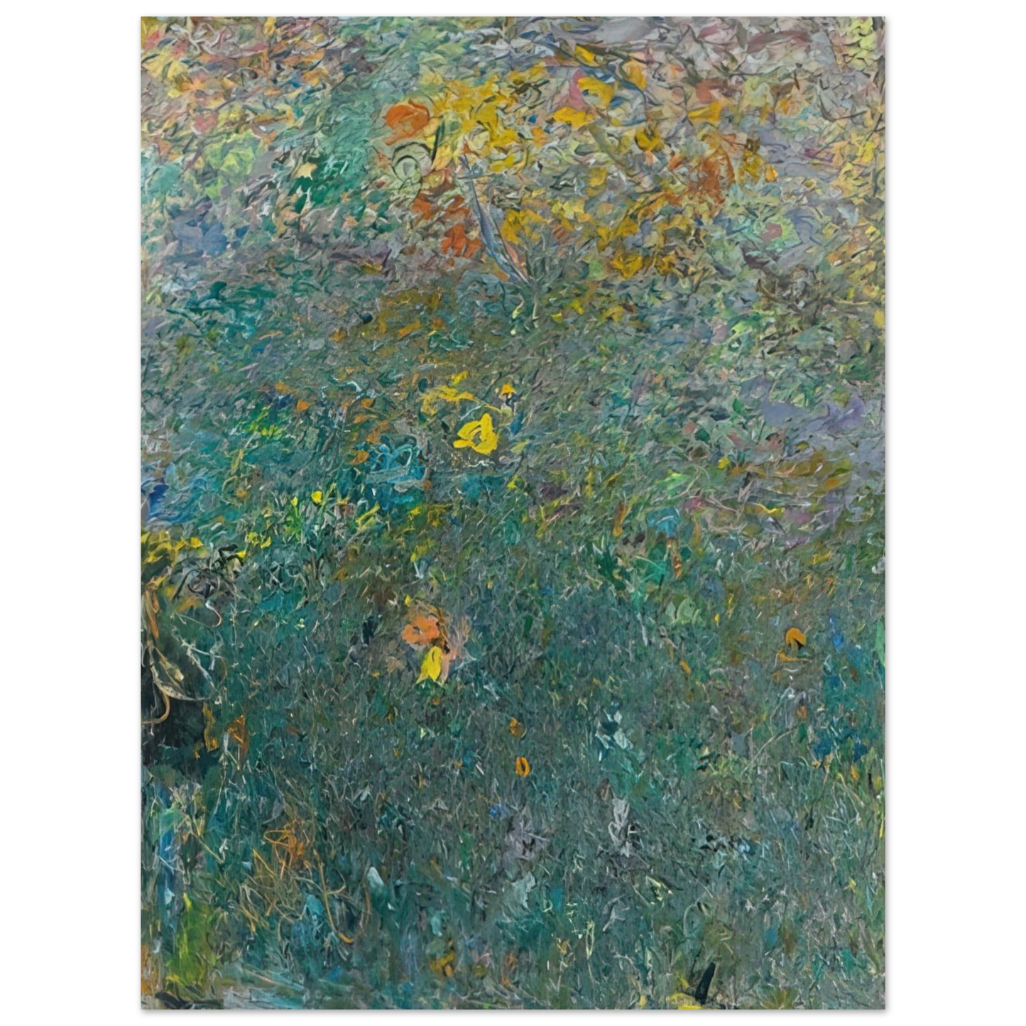 Milton Resnick - HYDROGEN 1961  75x100 cm / 30x40inches Fine Art Poster