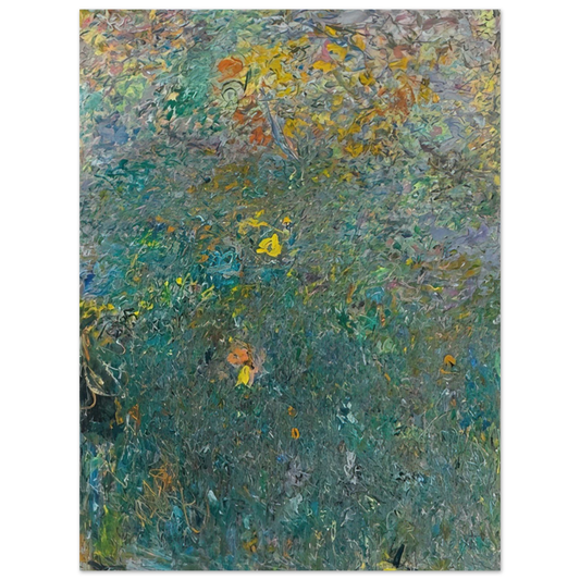 Milton Resnick - HYDROGEN 1961  75x100 cm / 30x40inches Fine Art Poster