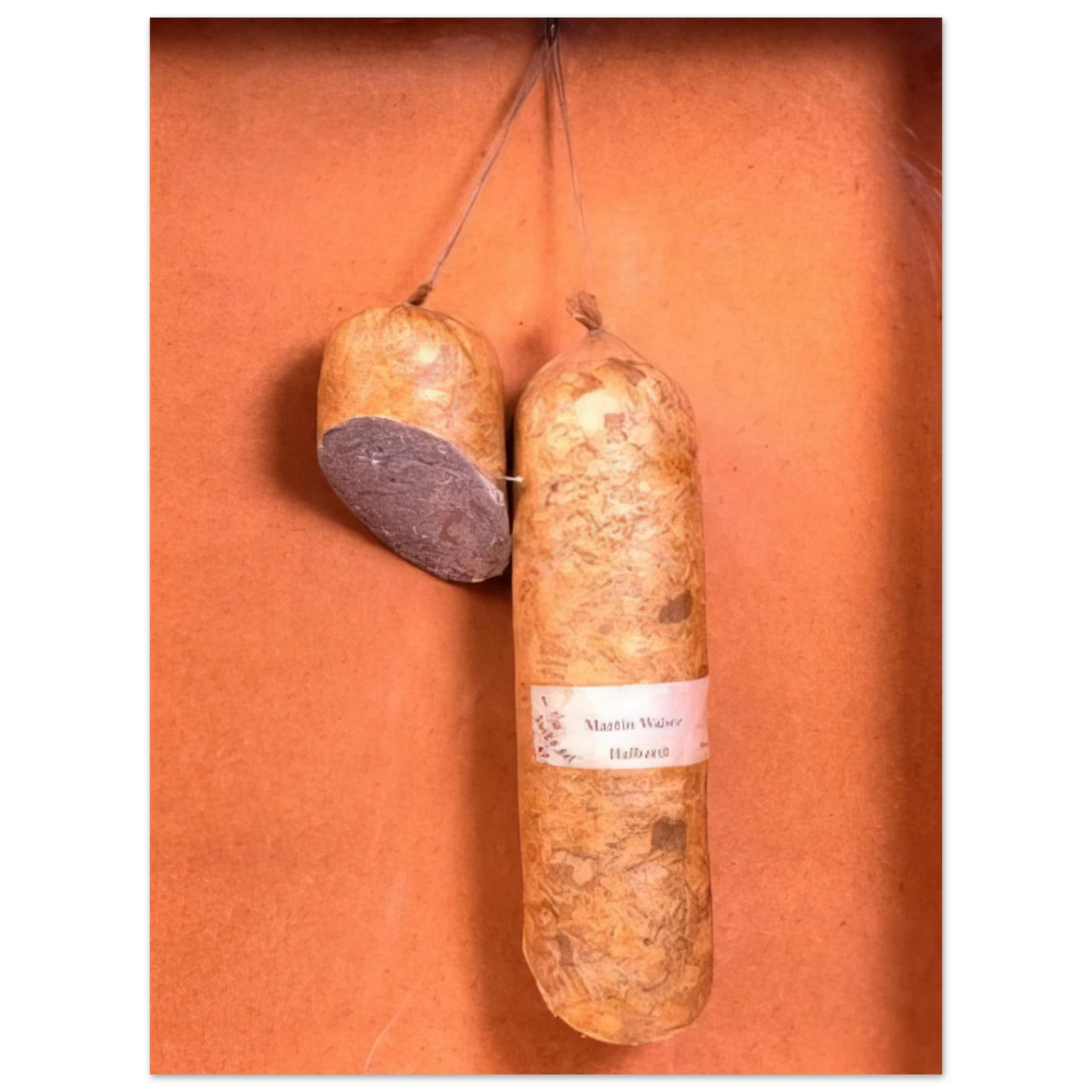 Dieter Roth - Literature Sausage - 1974  75x100 cm / 30x40inches Fine Art Poster