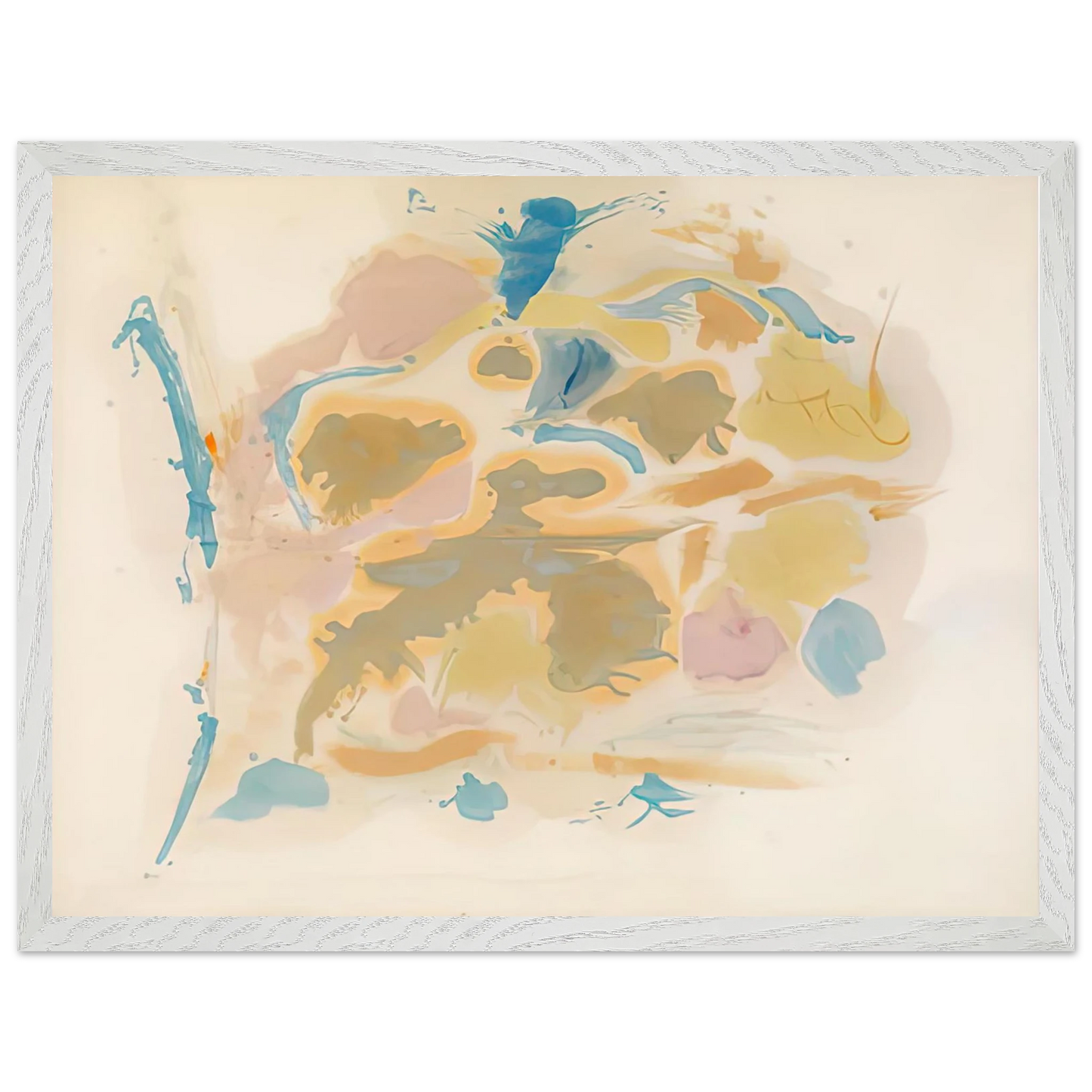 Helen Frankenthaler - Shatter, 1953- Wall Art - 60x80 cm / 24x32 inches - Fine Art Poster-canvas - -