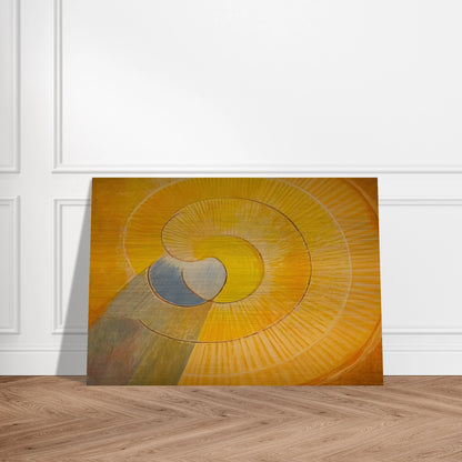 Abstraction - 1964 - Lawren Harris Brushed Aluminum Print - 70x100 cm / 28x40 inches | Lawren Harris Aluminum Print | Lawren Harris Prints