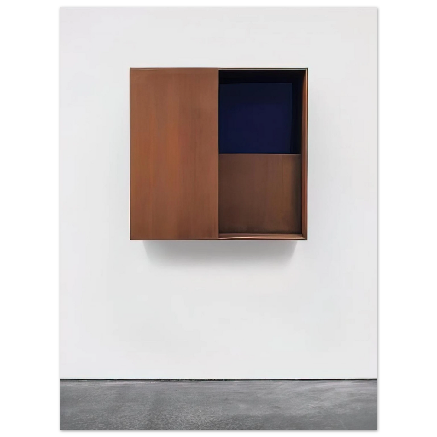 Donald Judd - Untitled JUDDO0516 - 1987  75x100 cm / 30x40inches Fine Art Poster