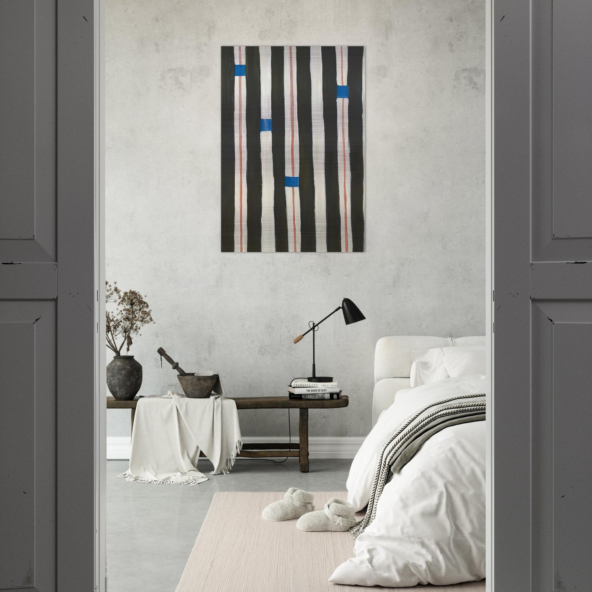 Totem Materia - Abstract Expressionism - Betty Parsons Brushed Aluminum Print - 70x100 cm / 28x40 inches | Betty Parsons Aluminum Print | Betty Parsons Prints