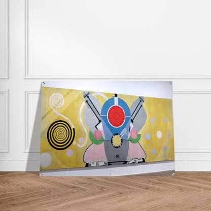 MOTEUR D AVION DECORATION POUR LE PALAIS DE L AIR EXPOSITION INTERNATIONALE DES ARTS ET DES 1937 - Sonia Delaunay Acrylic Print - 70x100 cm / 28x40″ inches | Sonia Delaunay Wall Art | Sonia Delaunay Prints