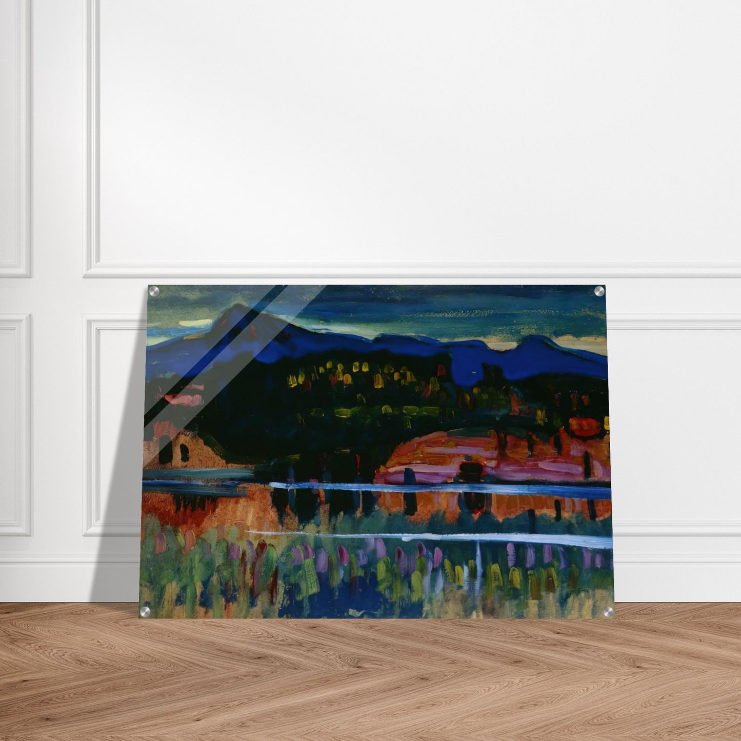 MURNAU AM STAFFELSEE 1908 - Wassily Kandinsky Acrylic Print - 70x100 cm / 28x40″ inches