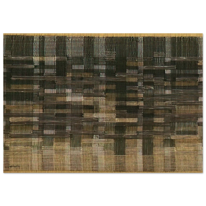TAPESTRY 1948 - Anni Albers Brushed Aluminum Print - 70x100 cm / 28x40 inches | Anni Albers Aluminum Print | Anni Albers Prints