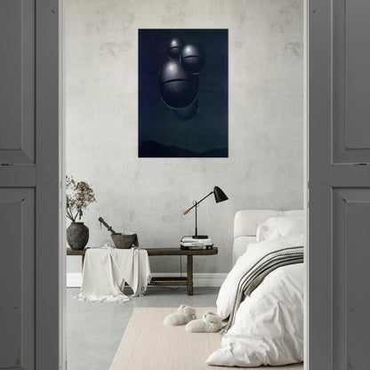THE VOICE OF SPACE 1928 1 - Rene Magritte Brushed Aluminum Print - 70x100 cm / 28x40 inches | Rene Magritte Aluminum Print | Rene Magritte Prints