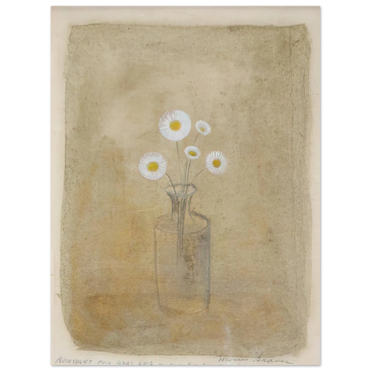 Morris Graves - Bouquet for Mary Lea - 1957  75x100 cm / 30x40inches Fine Art Poster