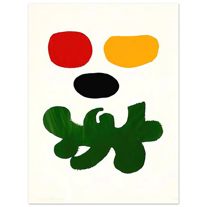 Adolph Gottlieb - Levitation - 1969  75x100 cm / 30x40inches Fine Art Poster