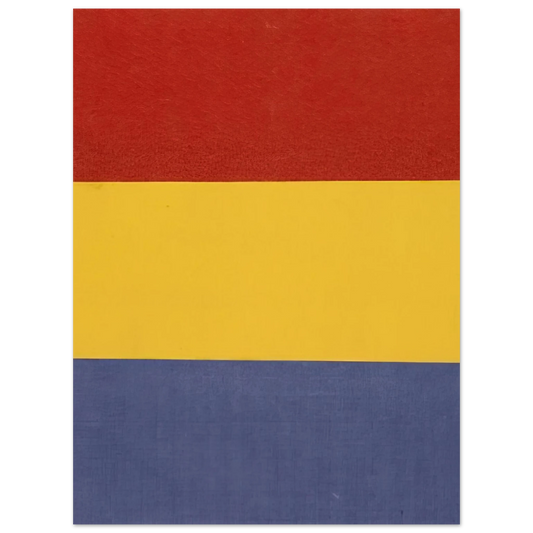 Ellsworth Kelly - Red, Yellow, Blue  75x100 cm / 30x40inches Fine Art Poster