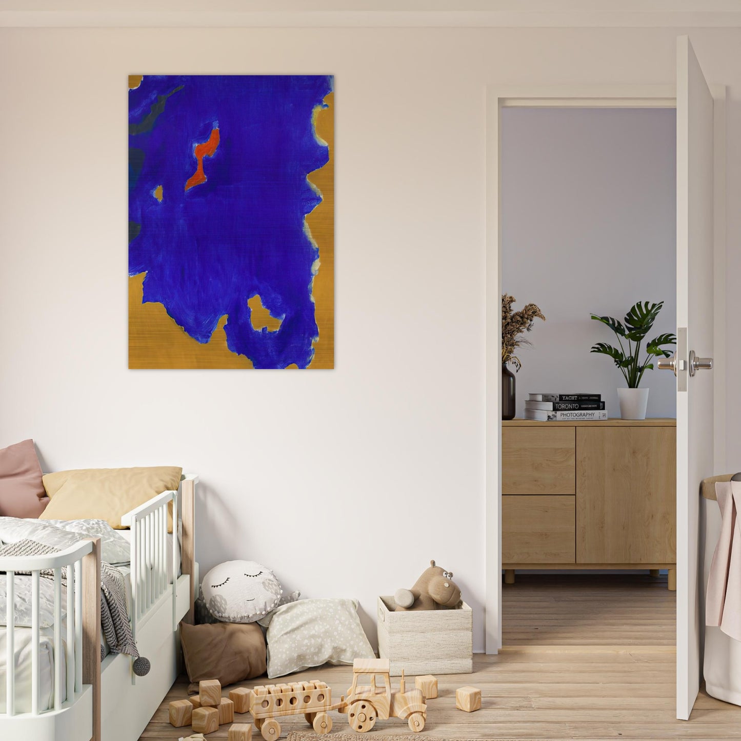 Moonlight, Maine - 1972 - Betty Parsons Brushed Aluminum Print - 70x100 cm / 28x40 inches | Betty Parsons Aluminum Print | Betty Parsons Prints
