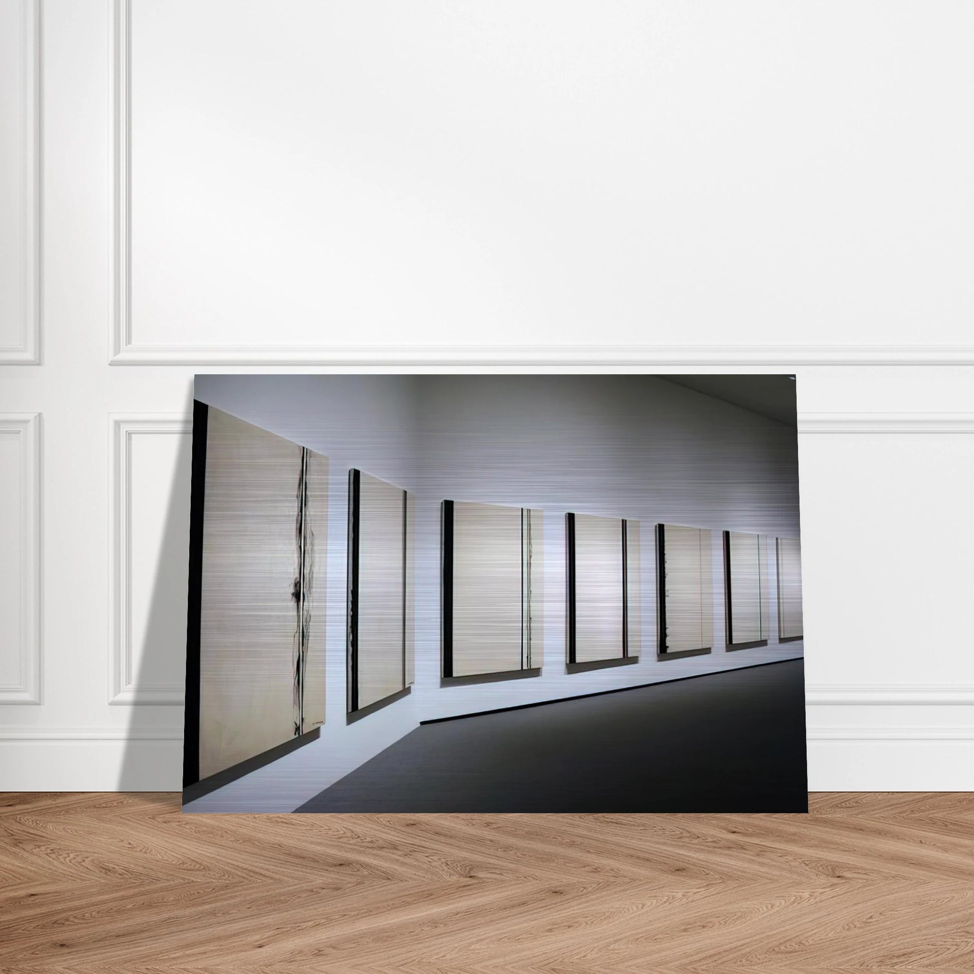 Stations of the Cross 1958 1966 - Barnett Newman Brushed Aluminum Print - 70x100 cm / 28x40 inches | Barnett Newman Aluminum Print | Barnett Newman Prints