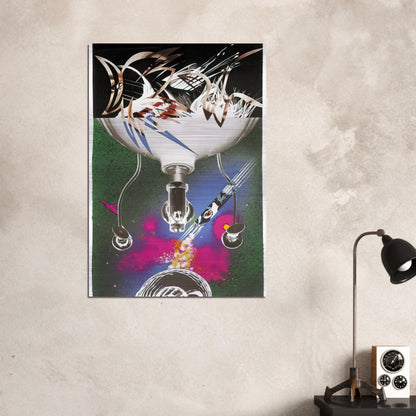 Where the Water Goes - James Rosenquist Brushed Aluminum Print - 70x100 cm / 28x40 inches | James Rosenquist Aluminum Print | James Rosenquist Prints