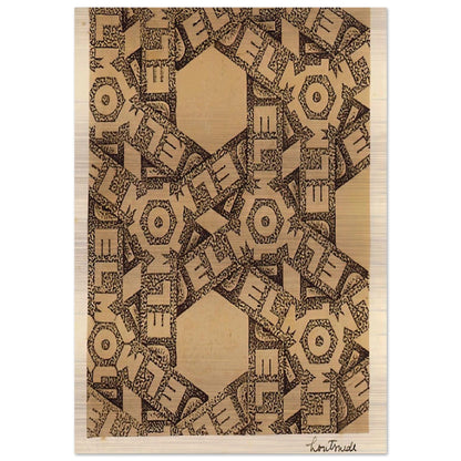 ESCHER (21) - MC Escher Brushed Aluminum Print - 70x100 cm / 28x40 inches | MC Escher Aluminum Print | MC Escher Prints