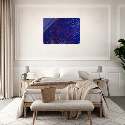 EVENING GLOW 1972 - Alma Woodsey Thomas Acrylic Print - 70x100 cm / 28x40″ inches