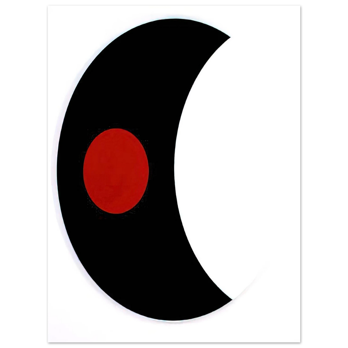 Alexander Liberman - Omicron V - 1961  75x100 cm / 30x40inches Fine Art Poster