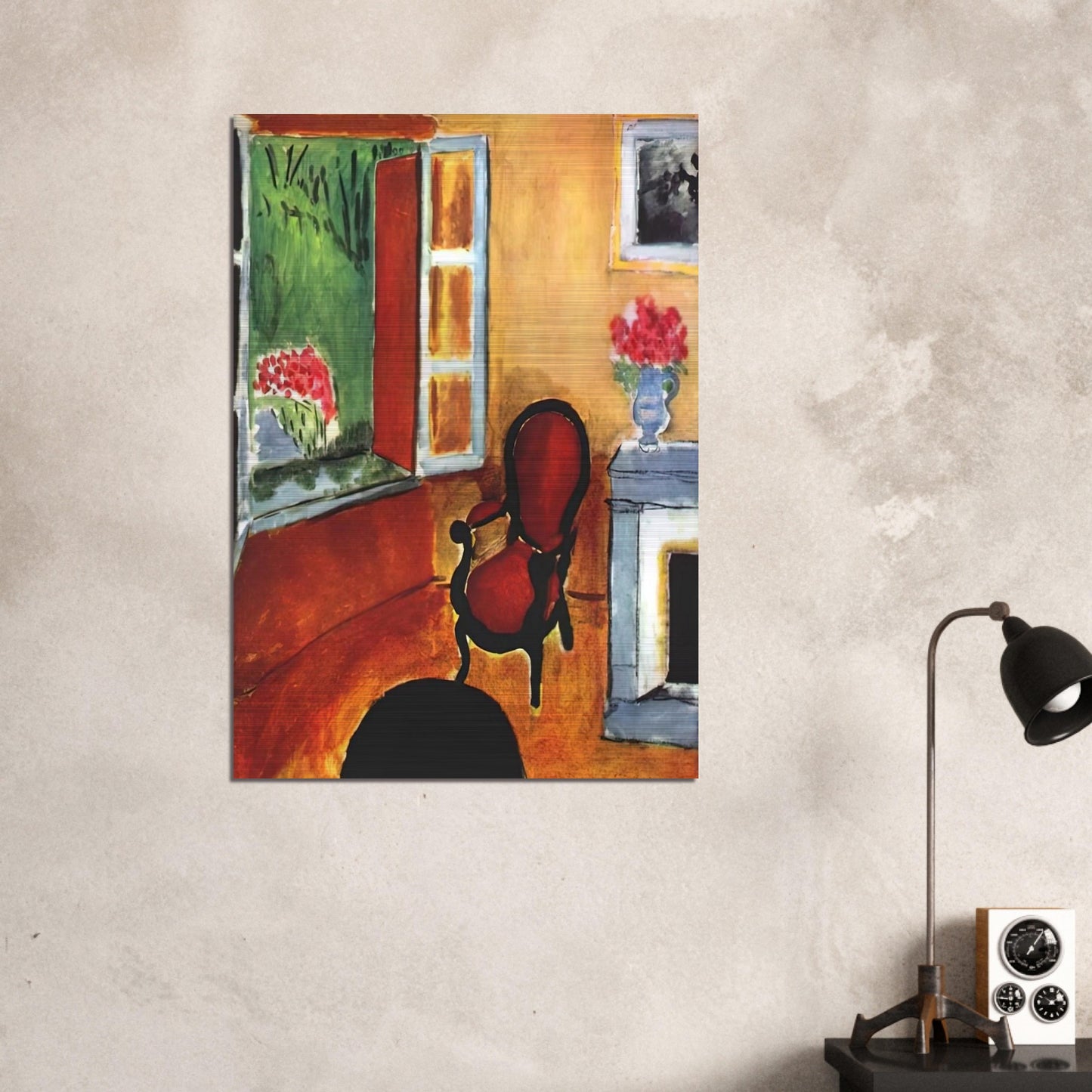 INTERIOR 1940 - Henri Matisse Brushed Aluminum Print - 70x100 cm / 28x40 inches | Henri Matisse Aluminum Print | Henri Matisse Prints