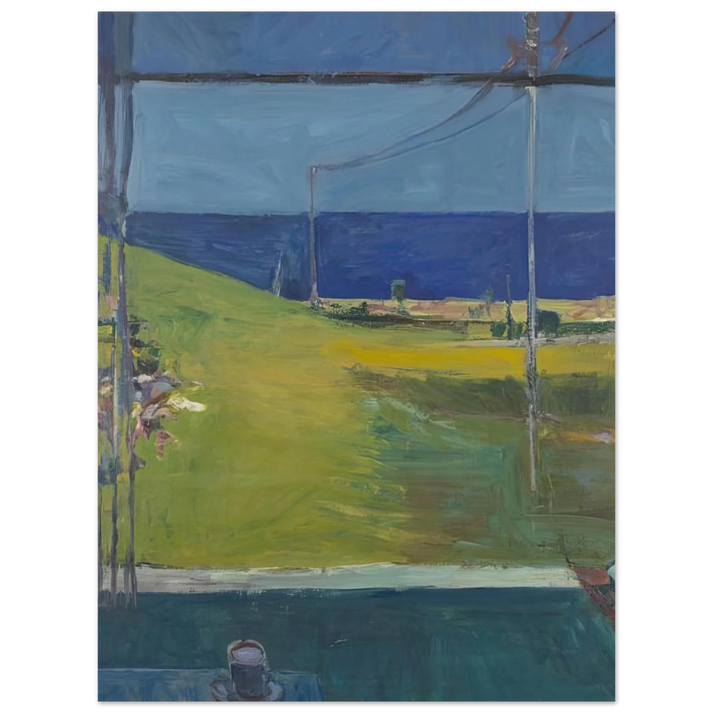 Richard Diebenkorn - Ocean from a Window  75x100 cm / 30x40inches Fine Art Poster