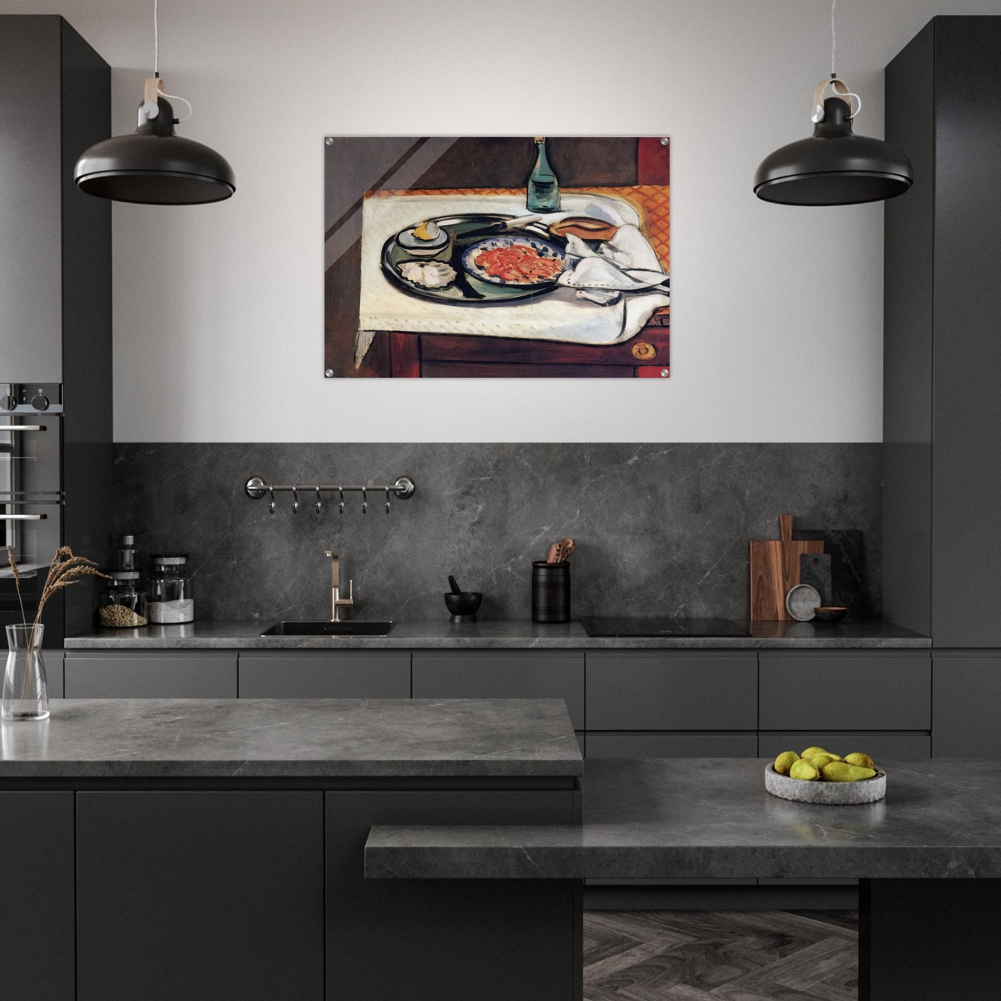 STILL LIFE WITH SHELLFISH - Henri Matisse Acrylic Print - 70x100 cm / 28x40″ inches | Henri Matisse Wall Art | Henri Matisse Prints