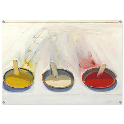 Dressing Wells - 1961 - Wayne Thiebaud Acrylic Print - 70x100 cm / 28x40″ inches