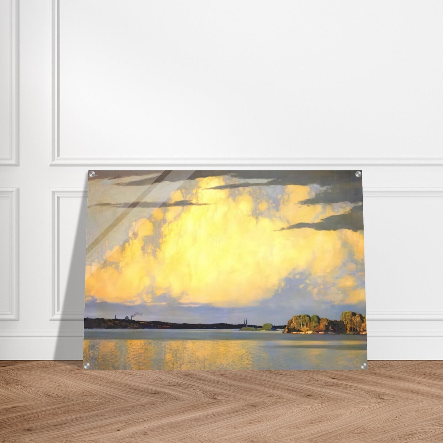 Serenity Lake of the Woods - 1922 - Frank Johnston Acrylic Print - 70x100 cm / 28x40″ inches