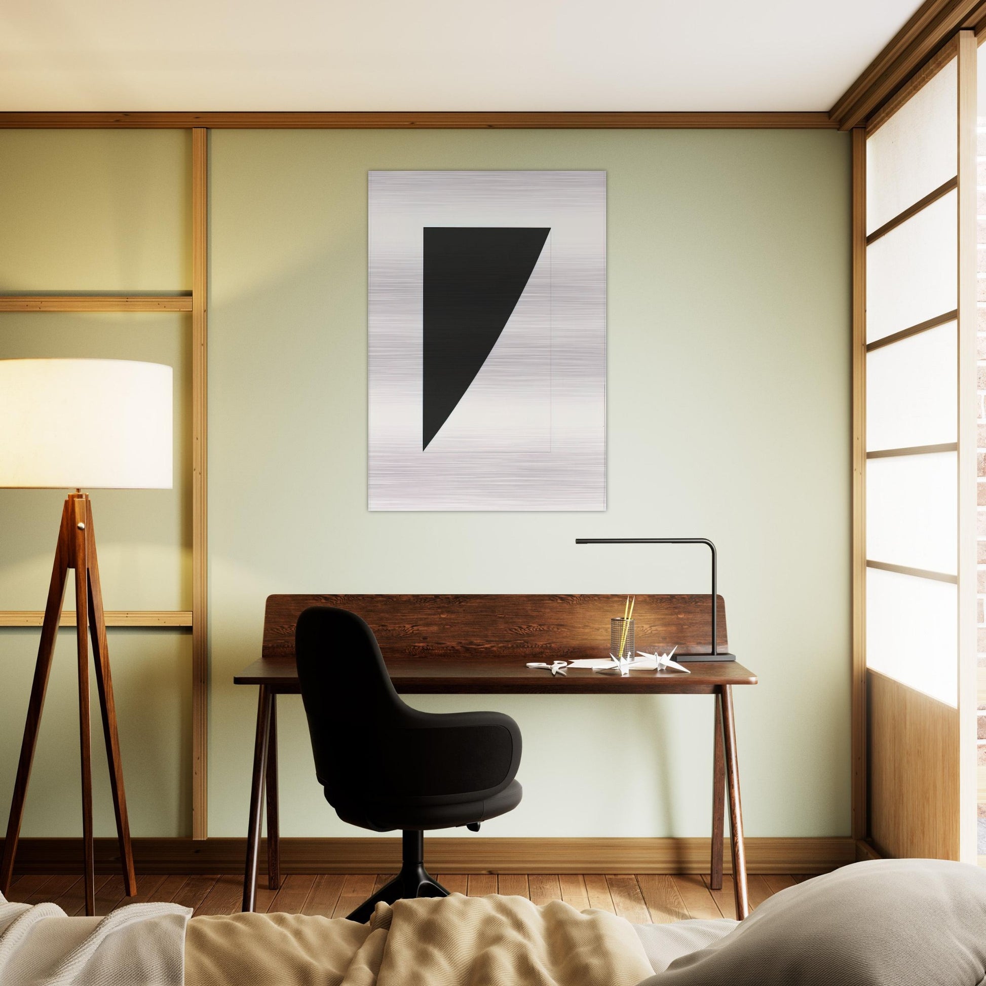 The Mallarm‚ Suite - Ellsworth Kelly Brushed Aluminum Print - 70x100 cm / 28x40 inches | Ellsworth Kelly Aluminum Print | Ellsworth Kelly Prints