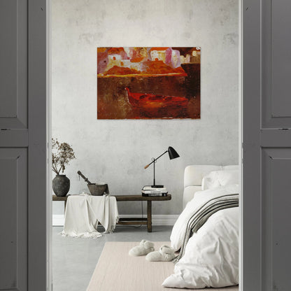 PUNTA ES BALUARD DE LA RIBA D EN PITXOT 1919 - Salvador Dali Brushed Aluminum Print - 70x100 cm / 28x40 inches | Salvador Dali Aluminum Print | Salvador Dali Prints