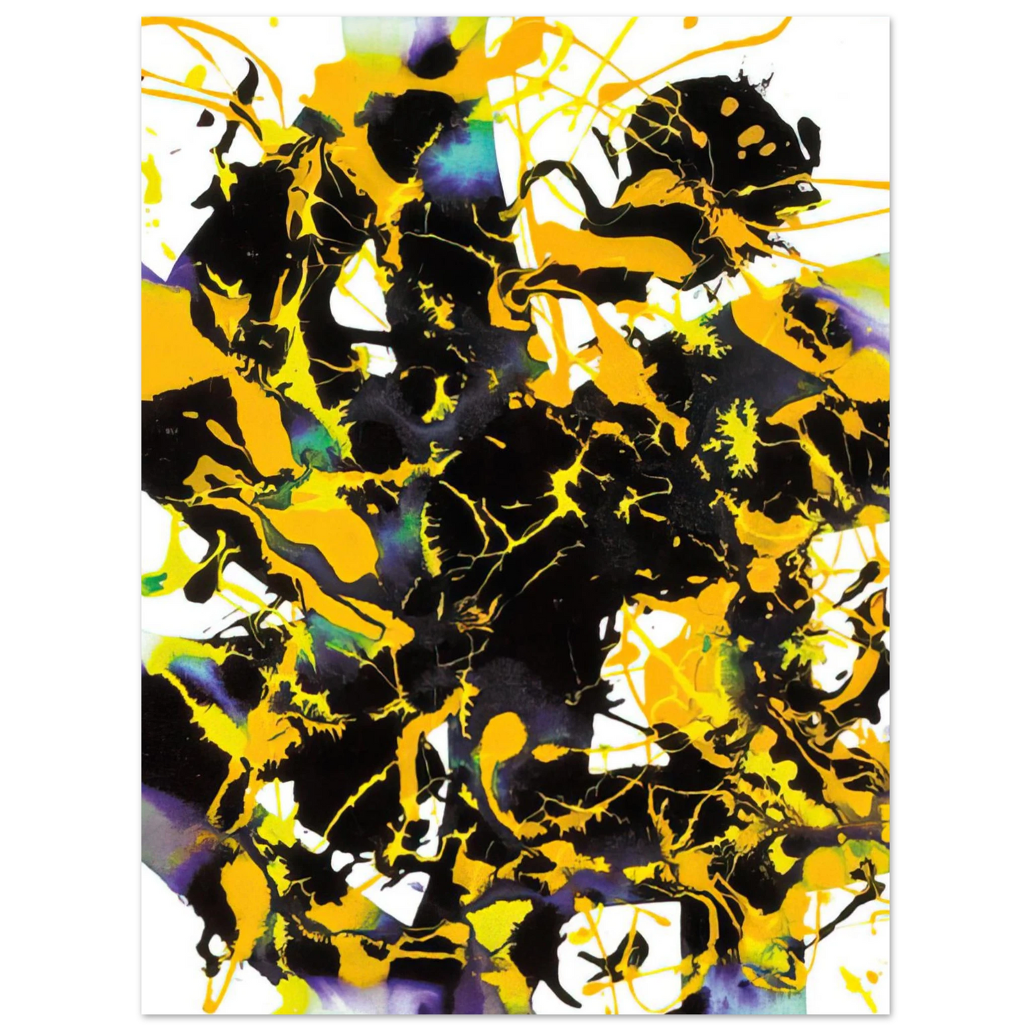 Sam Francis - Untitled  SFP94-53  SFF 1727   75x100 cm / 30x40inches Fine Art Poster