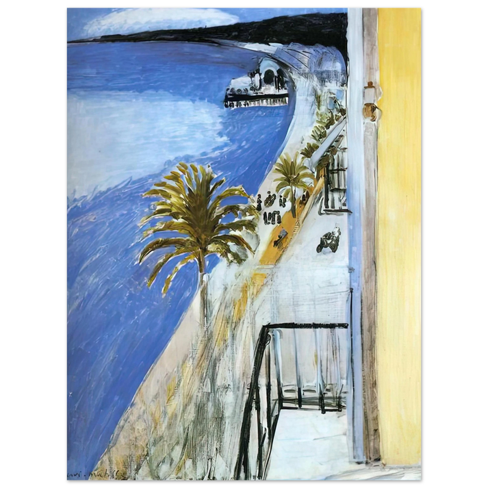 Henri Matisse - THE BAY OF NICE 1918  75x100 cm / 30x40inches Fine Art Poster
