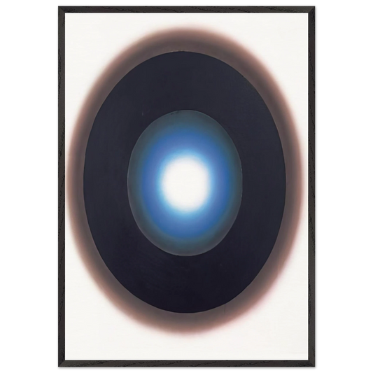 14 - 1964 - Wojciech Fangor 70x100 cm / 28x40 inches Framed Art Print – Black Wooden Frame