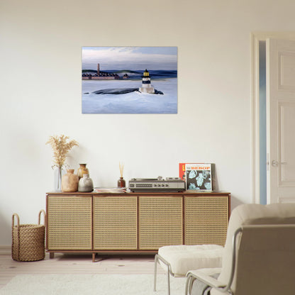 Five A.M. - Edward Hopper Brushed Aluminum Print - 70x100 cm / 28x40 inches | Edward Hopper Aluminum Print | Edward Hopper Prints