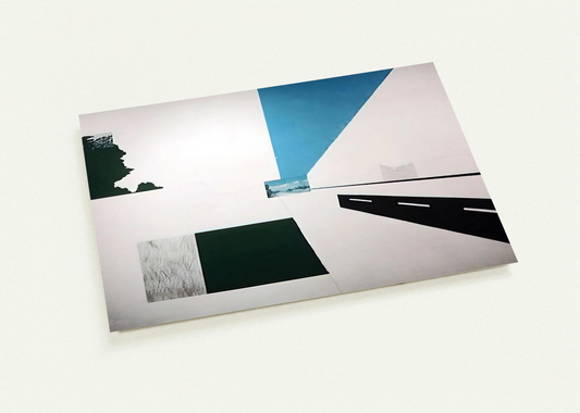Looking North at 121 Mile Marker - Pop Art By Allan D Arcangelo Pack of 10 Post Cards | Allan D Arcangelo Post Cards | A6 (10.5 x 14.8 cm) - 4.1 x 5.8 inches