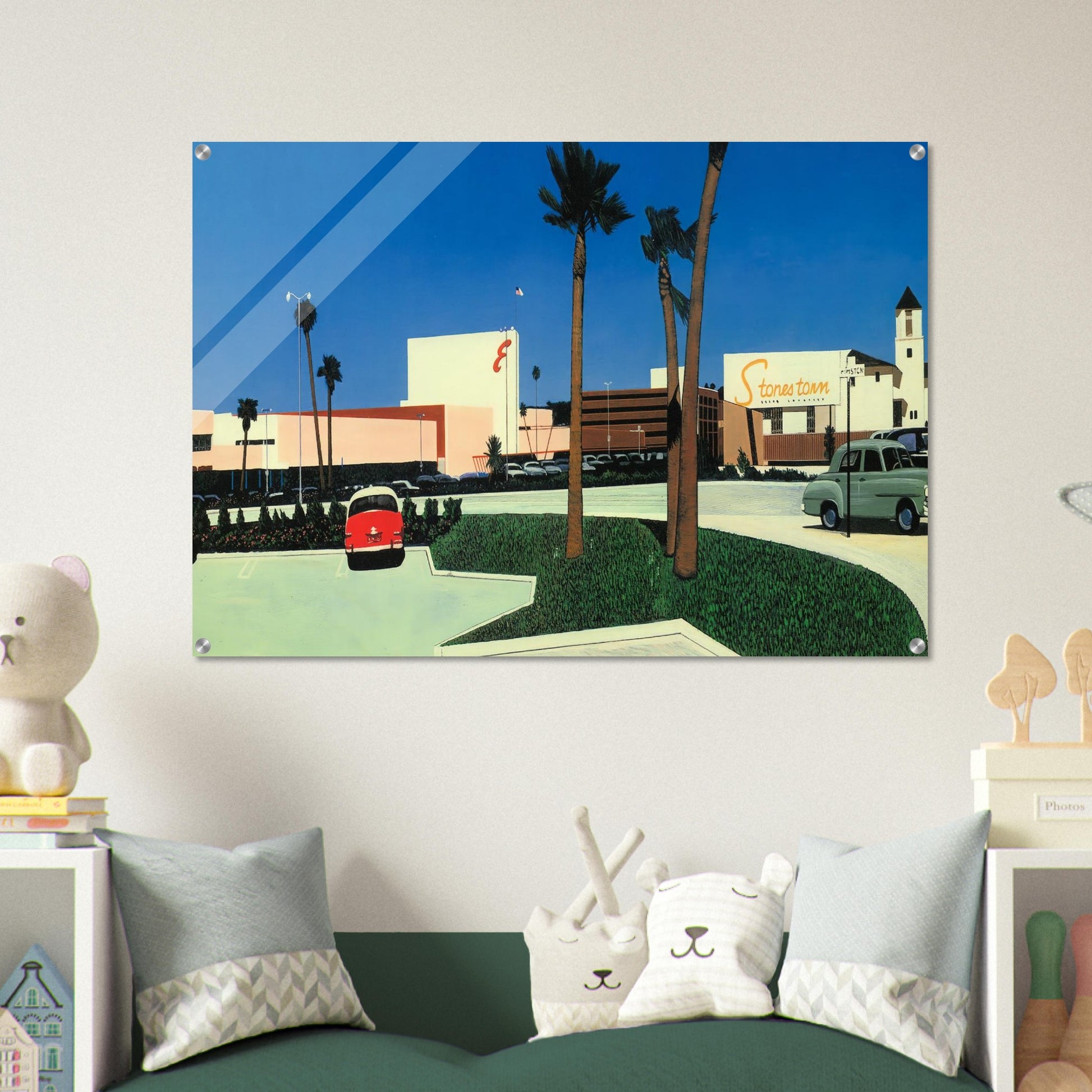 In the beginning Stonestown - Hiroshi Nagai Acrylic Print - 70x100 cm / 28x40″ inches | Hiroshi Nagai Wall Art | Hiroshi Nagai Prints