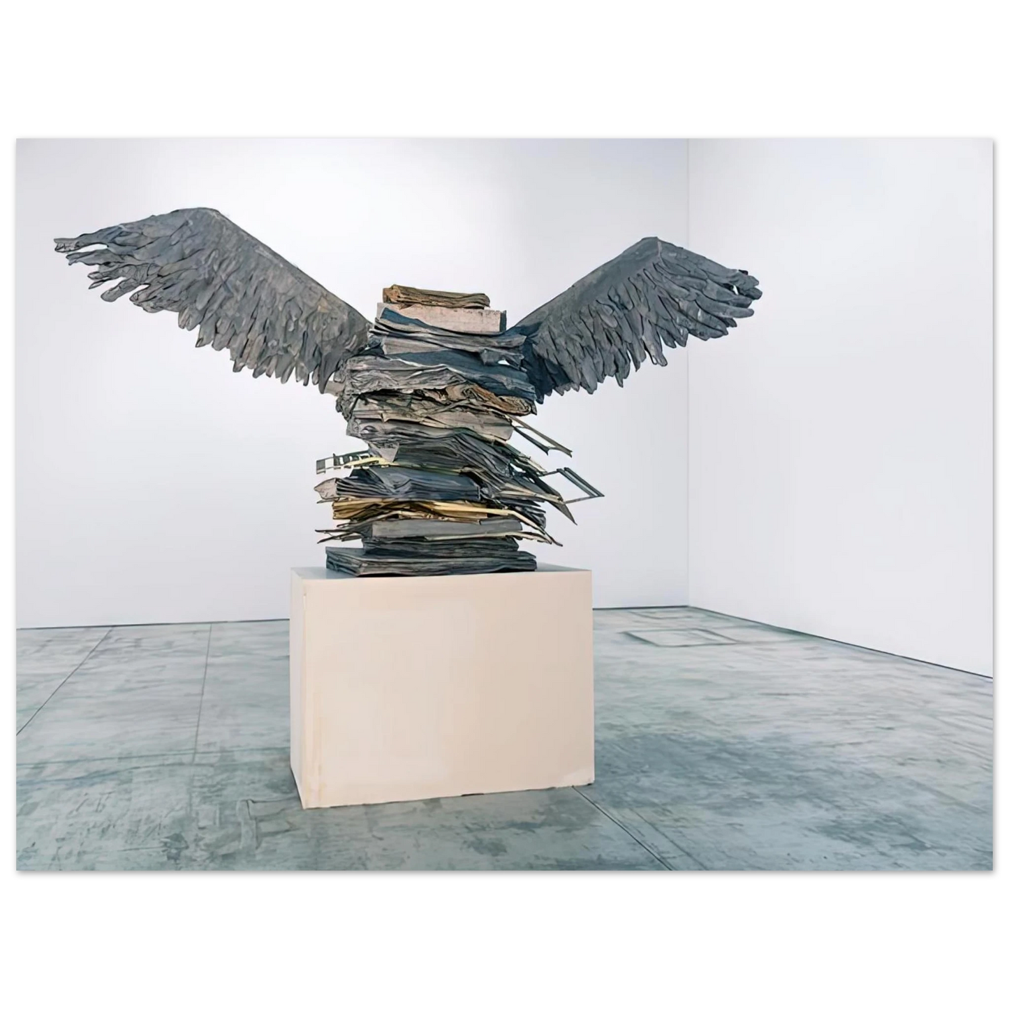 Anselm Kiefer - THE LANGUAGE OF THE BIRDS 2013  75x100 cm / 30x40inches Fine Art Poster