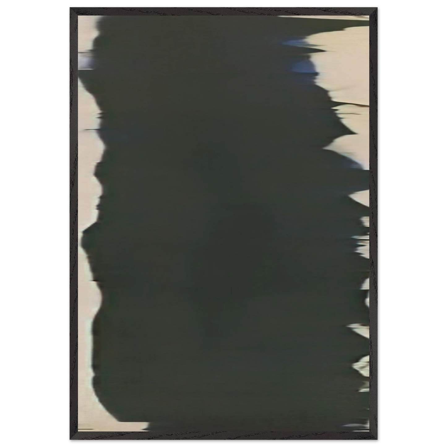 Outcry - Barnett Newman 70x100 cm / 28x40 inches Framed Art Print – Black Wooden Frame