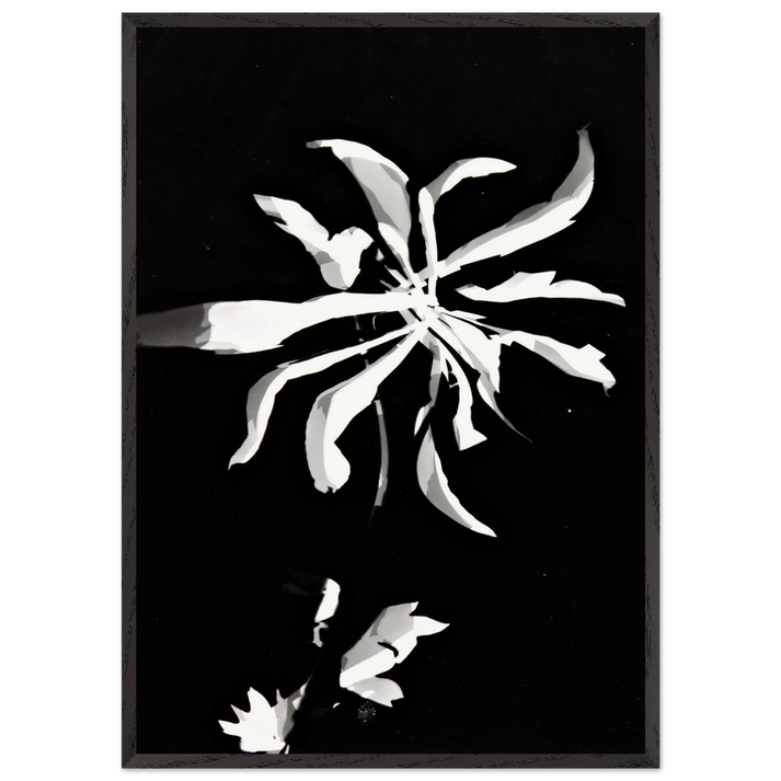 Changing patterns - Laszlo Moholy-Nagy 70x100 cm / 28x40 inches Framed Art Print – Black Wooden Frame