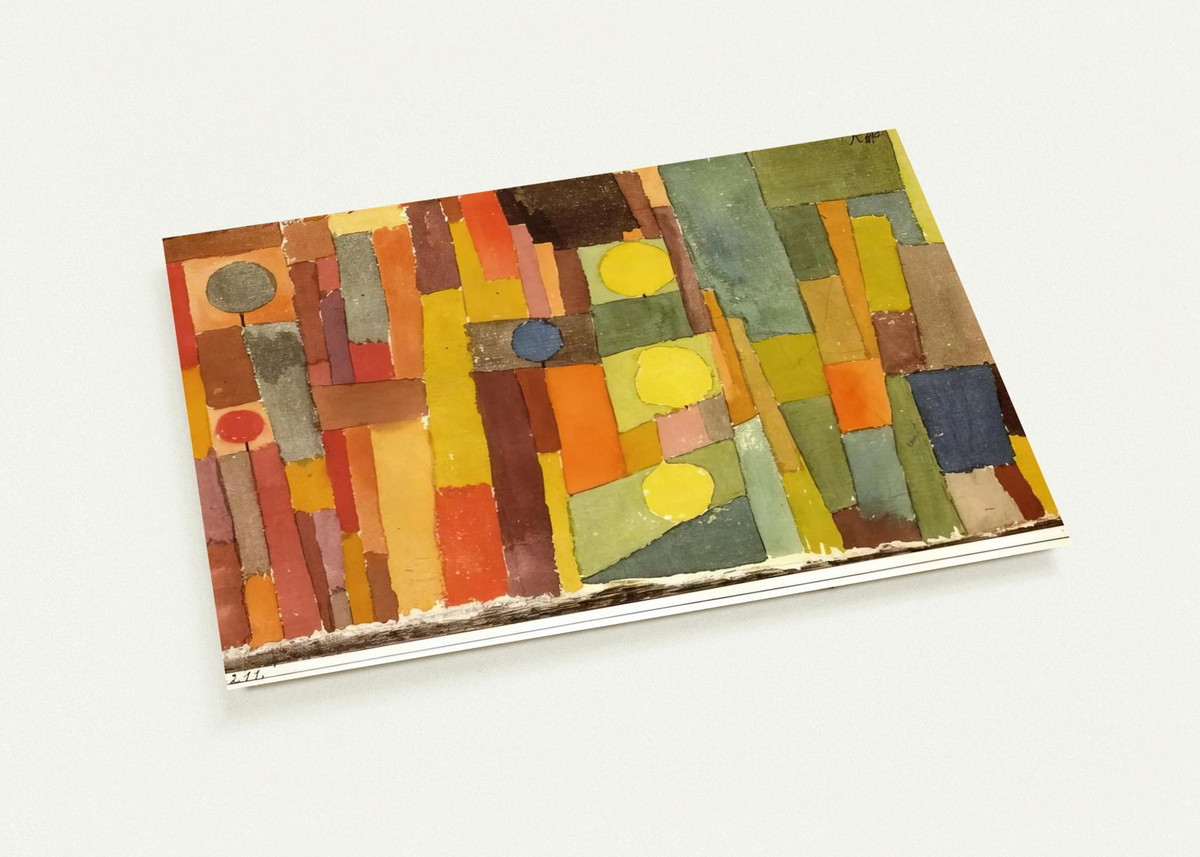 IN THE STYLE OF KAIROUAN 1914 By Paul Klee Pack of 10 Post Cards | Paul Klee Post Cards | A6 (10.5 x 14.8 cm) - 4.1 x 5.8 inches