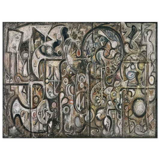 Richard Pousette-Dart - Symphony No. 1, The Transcendental  75x100 cm / 30x40inches Fine Art Poster