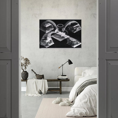 SYNTHESIS - MC Escher Brushed Aluminum Print - 70x100 cm / 28x40 inches | MC Escher Aluminum Print | MC Escher Prints