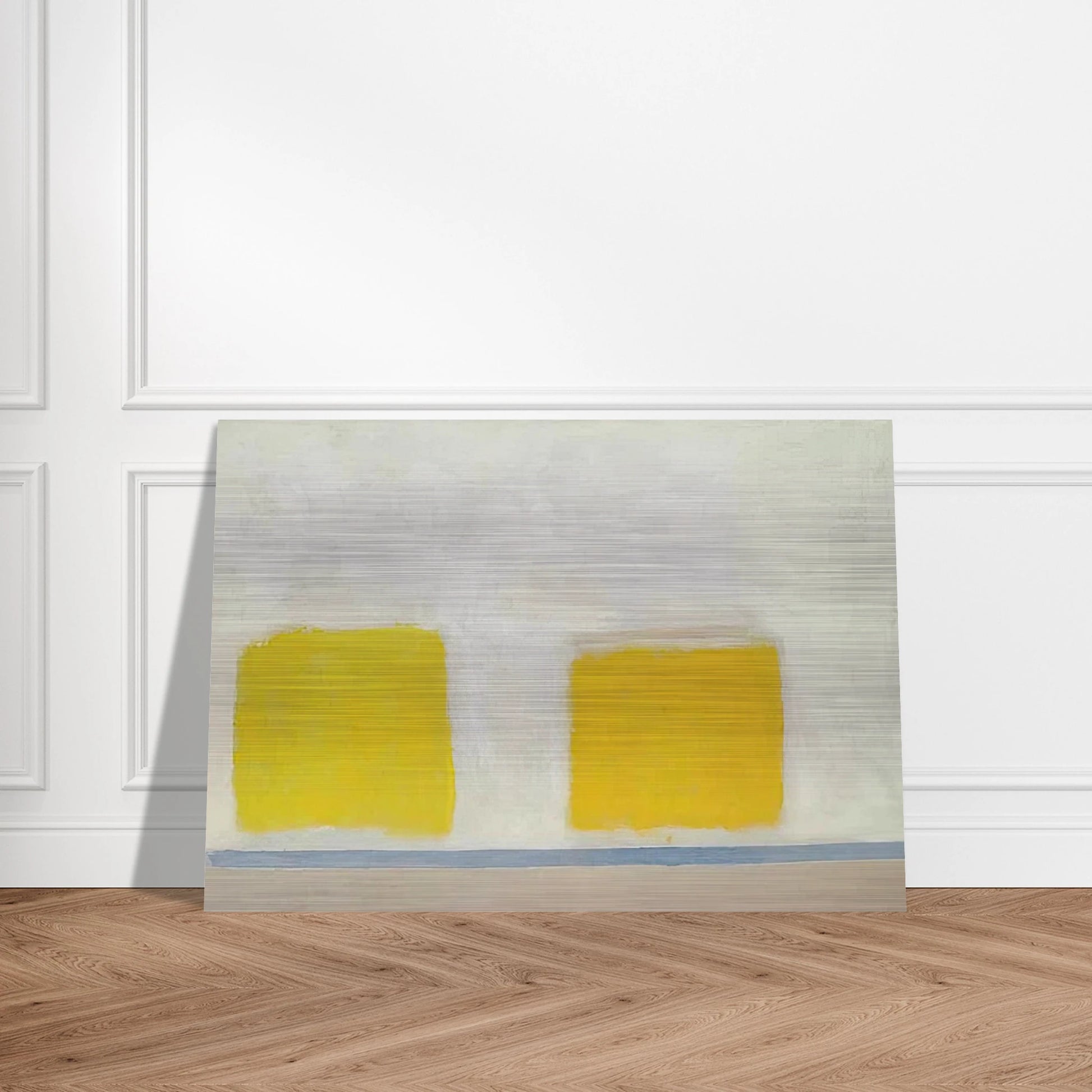 Twin Sun-Box - 1965 - Theodoros Stamos Brushed Aluminum Print - 70x100 cm / 28x40 inches | Theodoros Stamos Aluminum Print | Theodoros Stamos Prints