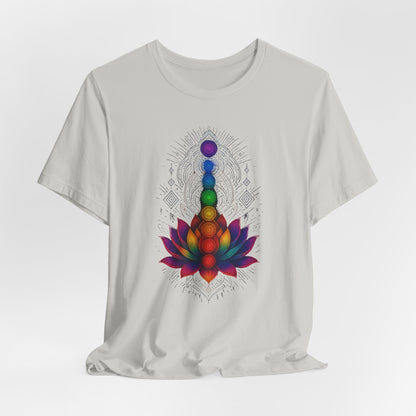 Chakra-Lotusblume, spiritueller Yoga-Liebhaber