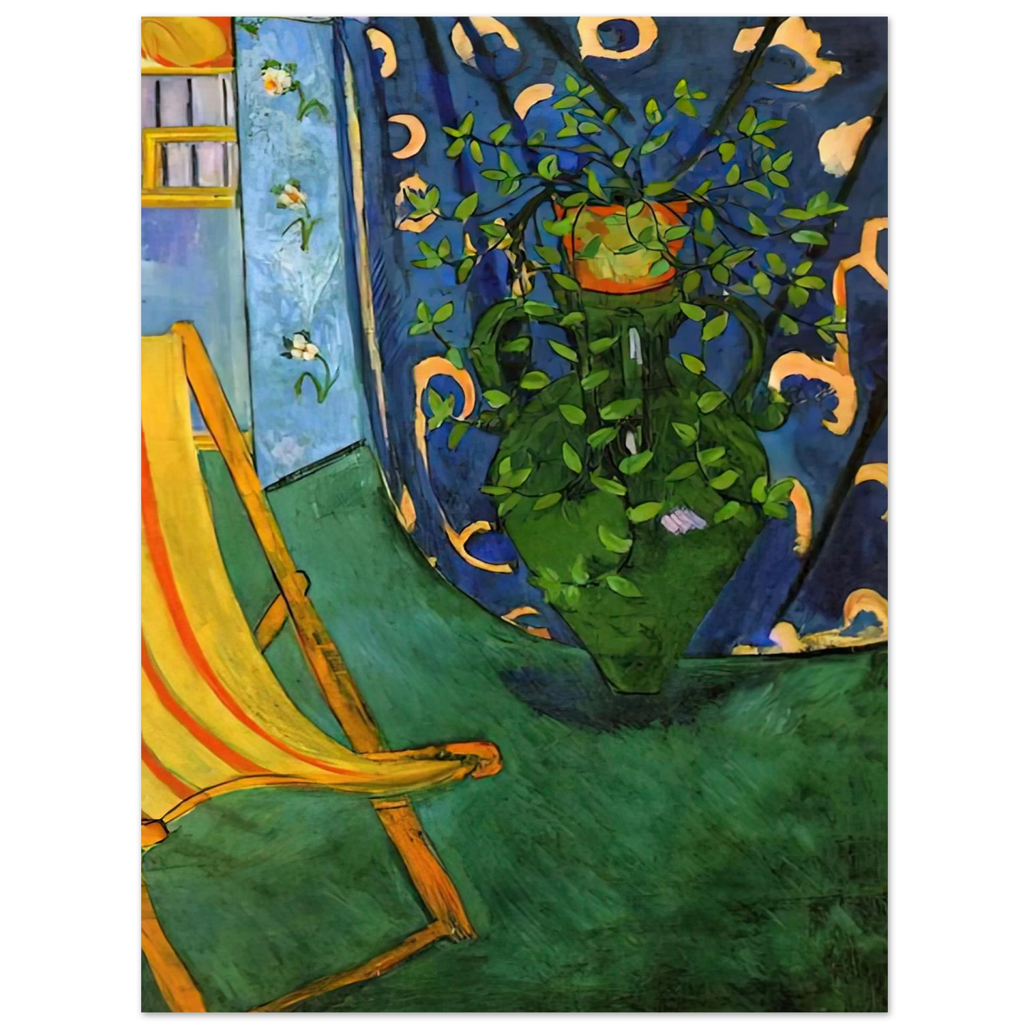 Henri Matisse - CORNER OF THE ARTIST S STUDIO 1912  75x100 cm / 30x40inches Fine Art Poster